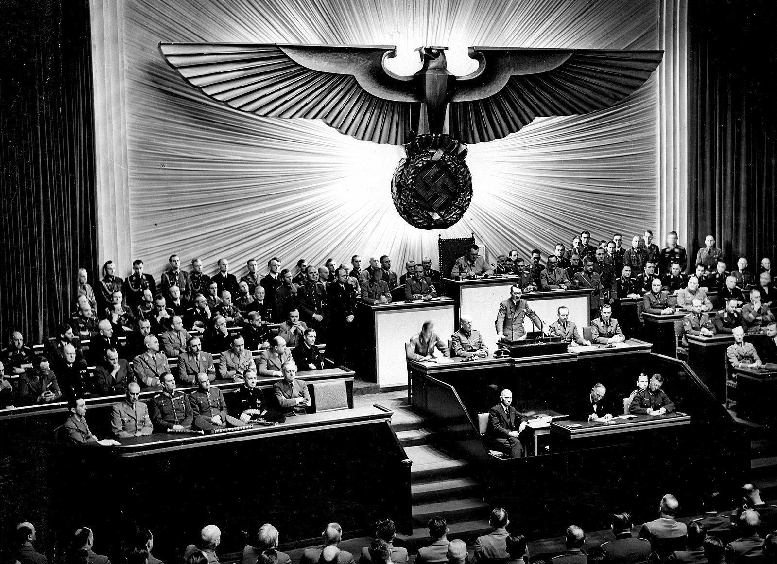 Reichstagssitzung Hitler